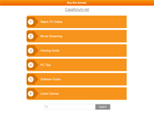 Tablet Screenshot of casaforum.net